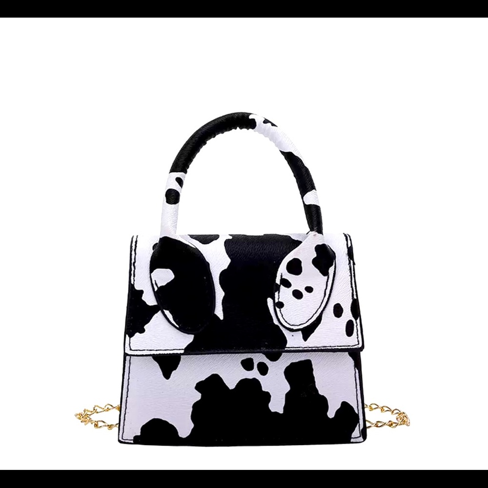 Cow print mini